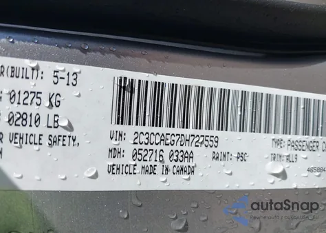 2013 Chrysler 300C z USA, uszkodzony, nr VIN 2C3CCAEG7DH727559